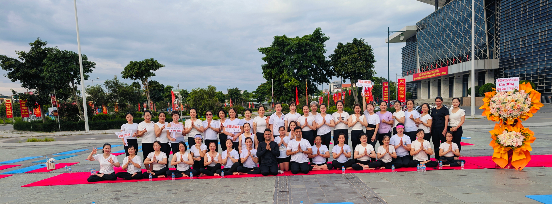 Yog Jivan group wellness event